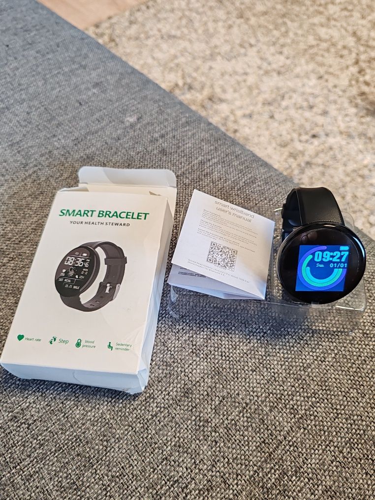 Ceas Smartwatch Noi pentru monitorizarea inimii, pasilor,, somnului