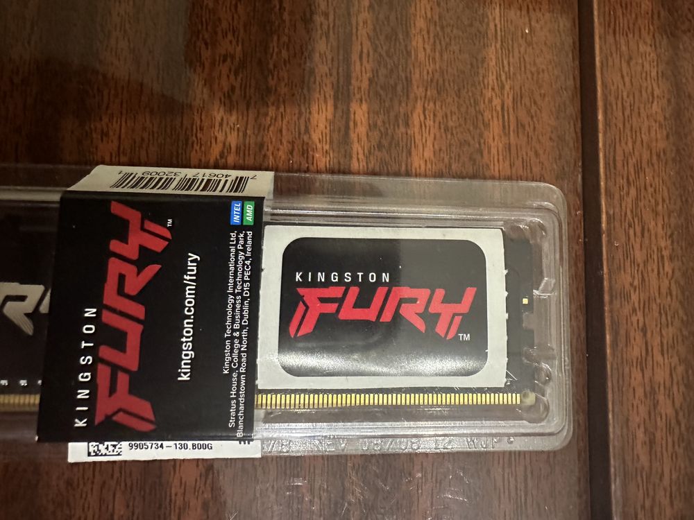 Новая оперативная память Kingston Fury Beast KF426C16BB/32 32GB