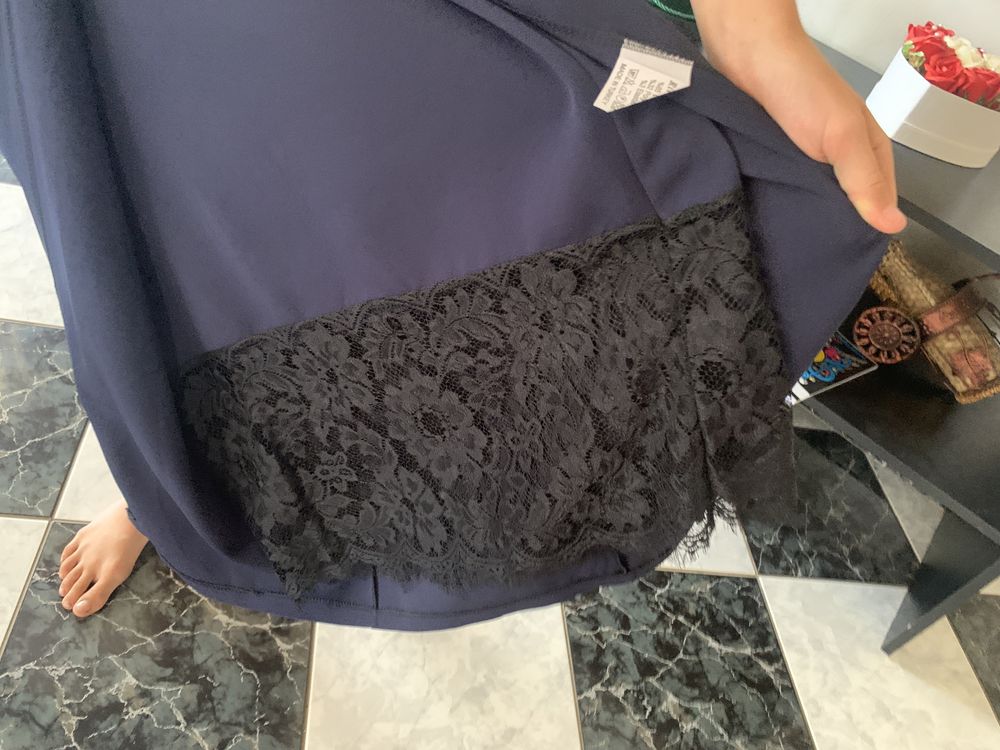rochie albastru inchis