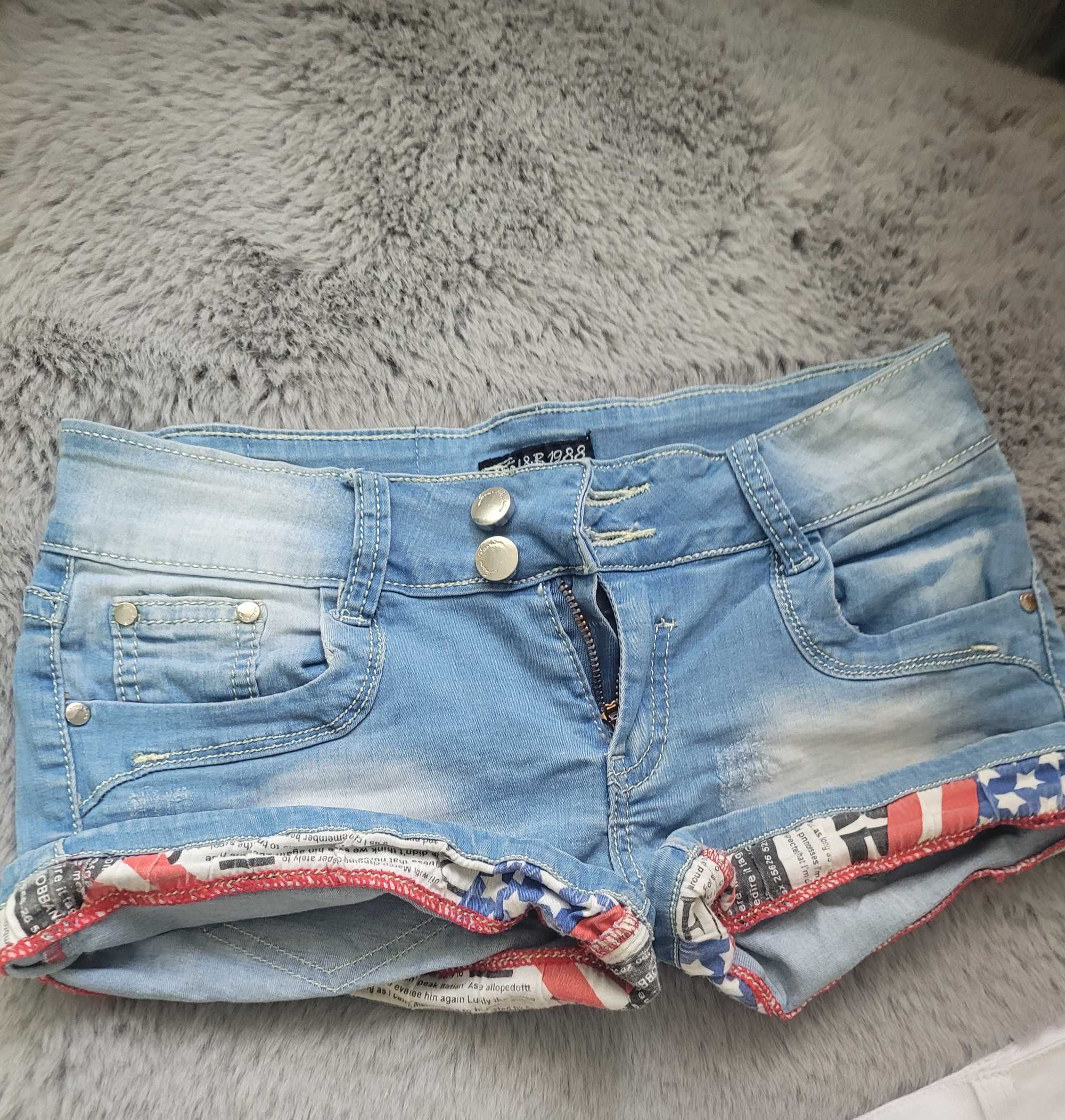 Pantaloni scurti  damă de blugi  diverse modele, marimea S.