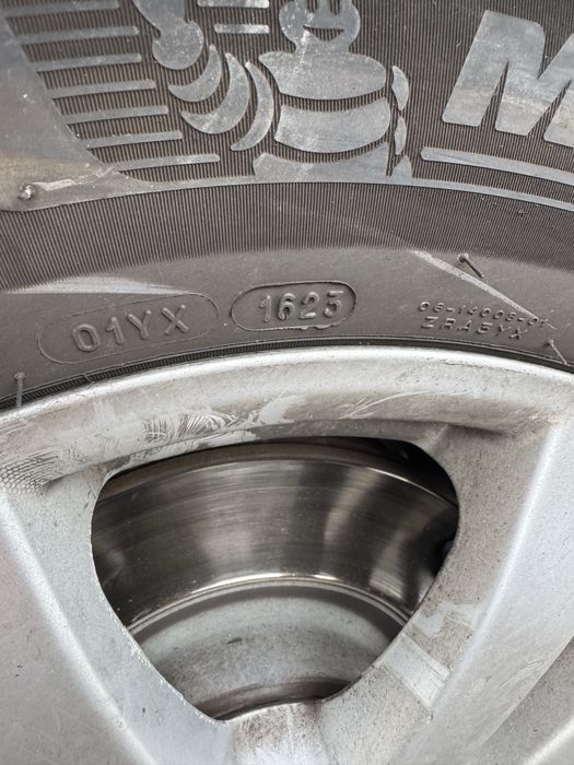 Jante roti OE Mercedes GLK x204 michelin crossclimate SUV 235/60r17