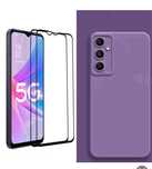 Husa Guardian Catifea+Folie Sticla 11D Samsung A32/A33/A23/A25/A16/A26