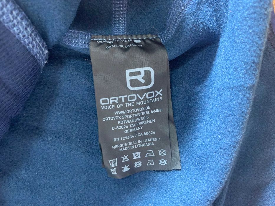 Мъжки вълнен мериносов полар Ortovox Fleece Space Dyed Jacket L