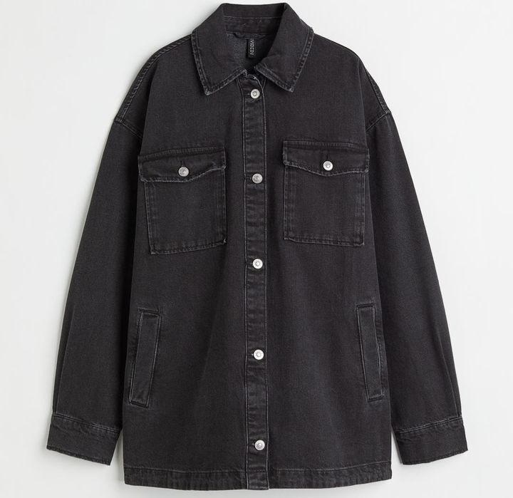 Geaca H&M  tip camasa supradimensionala Xs