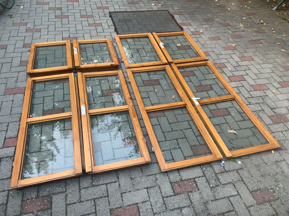 Ferestre lemn brad fara toc