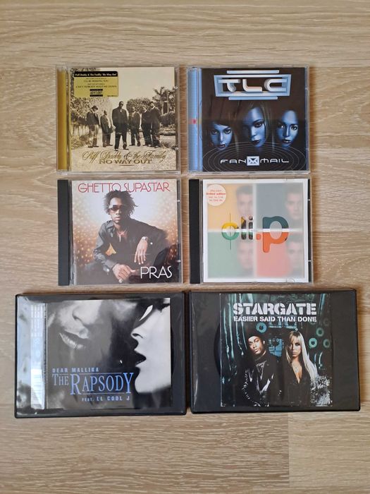 Pachet 4 CD Originale Hip-Hop-Puff Daddy,TLC,Pras,Oli P.+CD Maxi Bonus