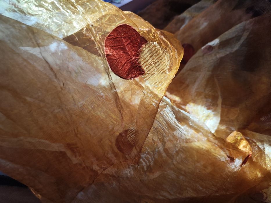 Перде от органза ,за хол дневна