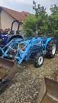 Tractor japonez cu incarcator frontal mitsubishi mt25 cai cupa si frez