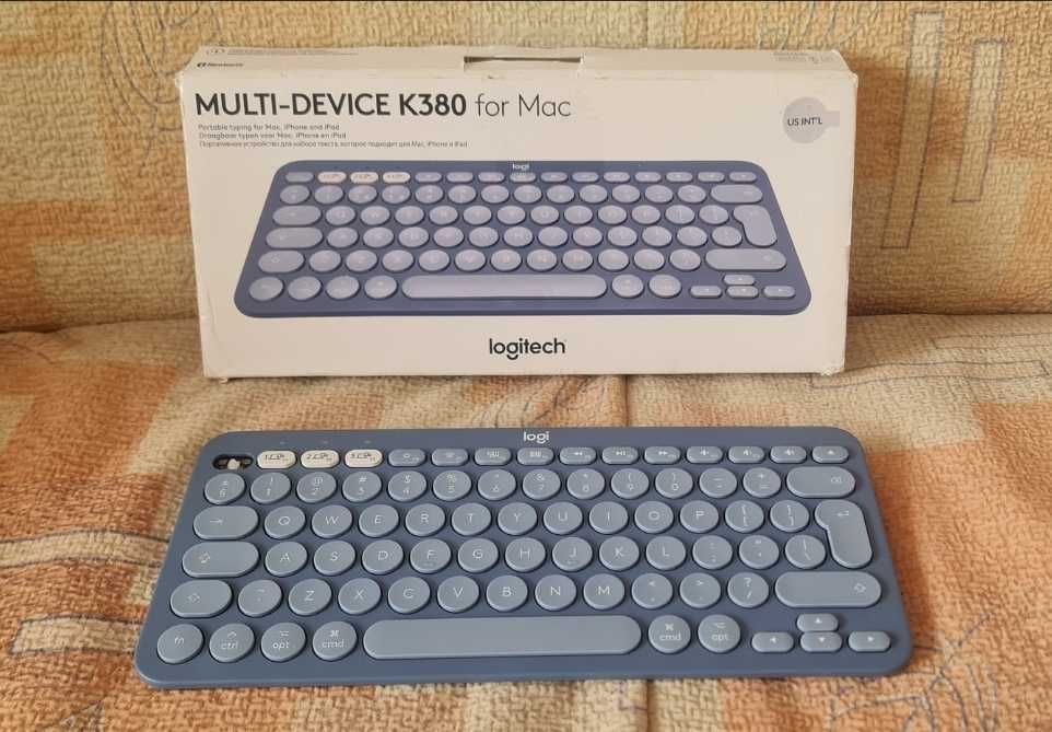 Logitech K380 for MAC  -  professional keyboard  MAC & PC Bluetooth