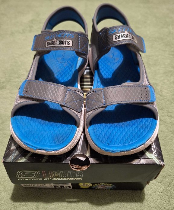 Светещи детски сандали Skechers