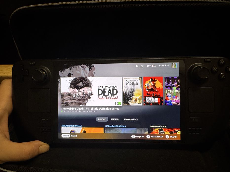 consola steam deck oled varianta cu 500+gb