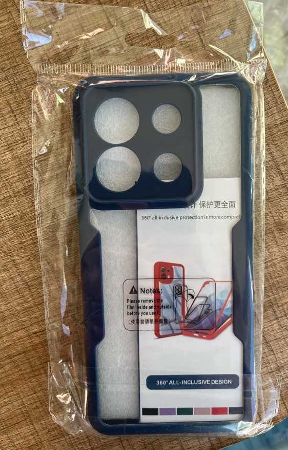 Цветен капак и комплект фолио за екран за Xiaomi Redmi Note 13 Pro 5G