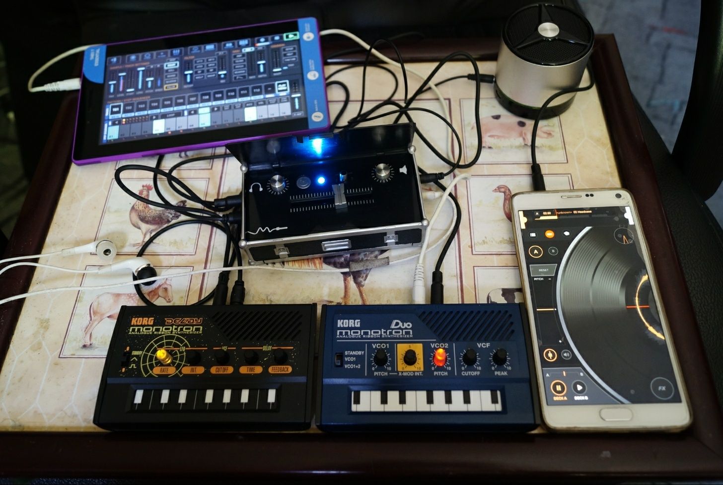 DJ Mini Mixer Диджейски Мини Миксер Пулт