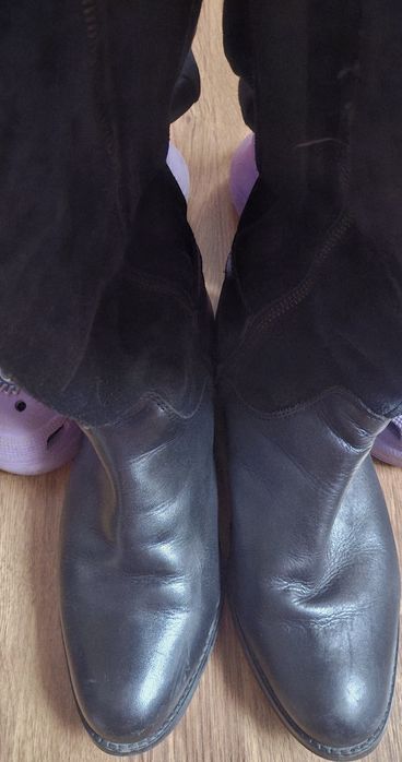 Cizme lungi piele 39