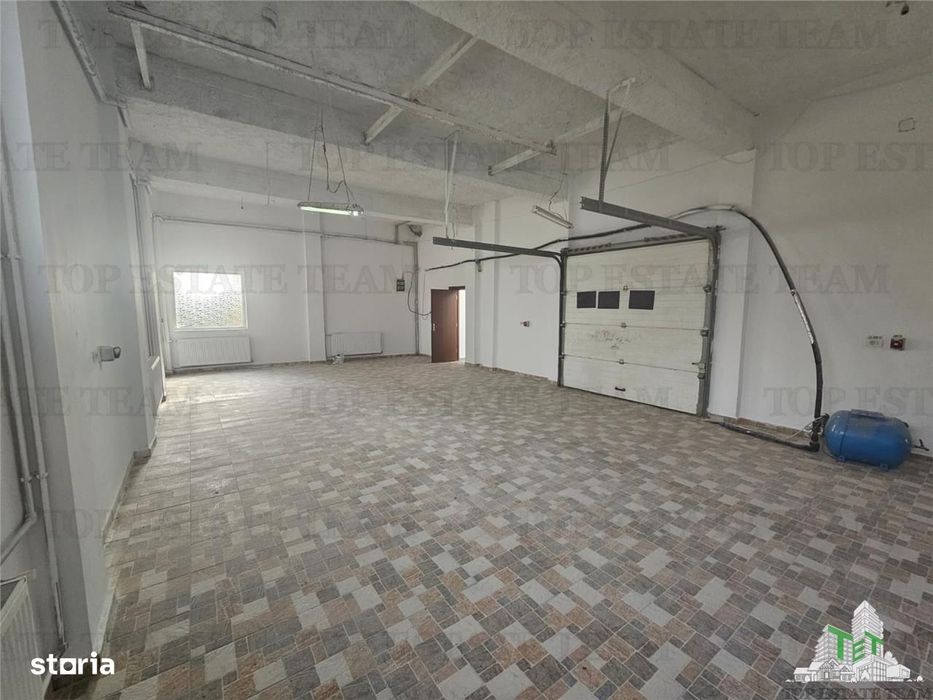 Cladire 9 incaperi (300mp utili) cu hala productie si depozit in Milit