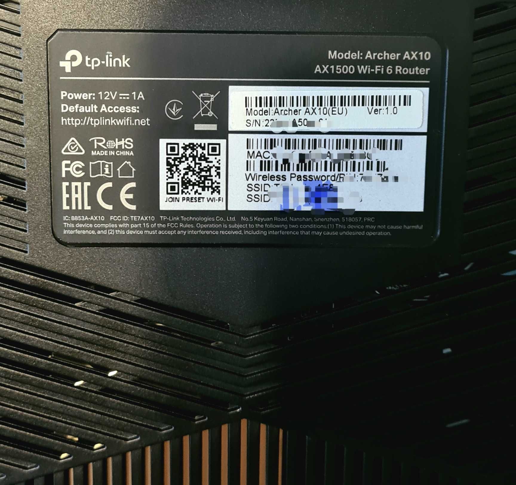 Продам роутер TP-Link Archer AX10