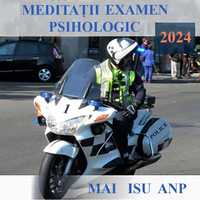 Meditatii admitere examen psihologic MAI, ANP, ISU