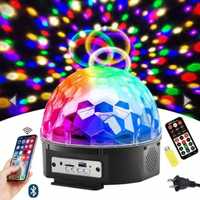 Диско шар Magic Ball Light MP3 с музыкой, флешкой и пультом