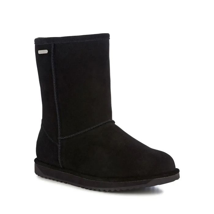 Ghete negre stil UGG imblanite si impermeabile brand Emu 36