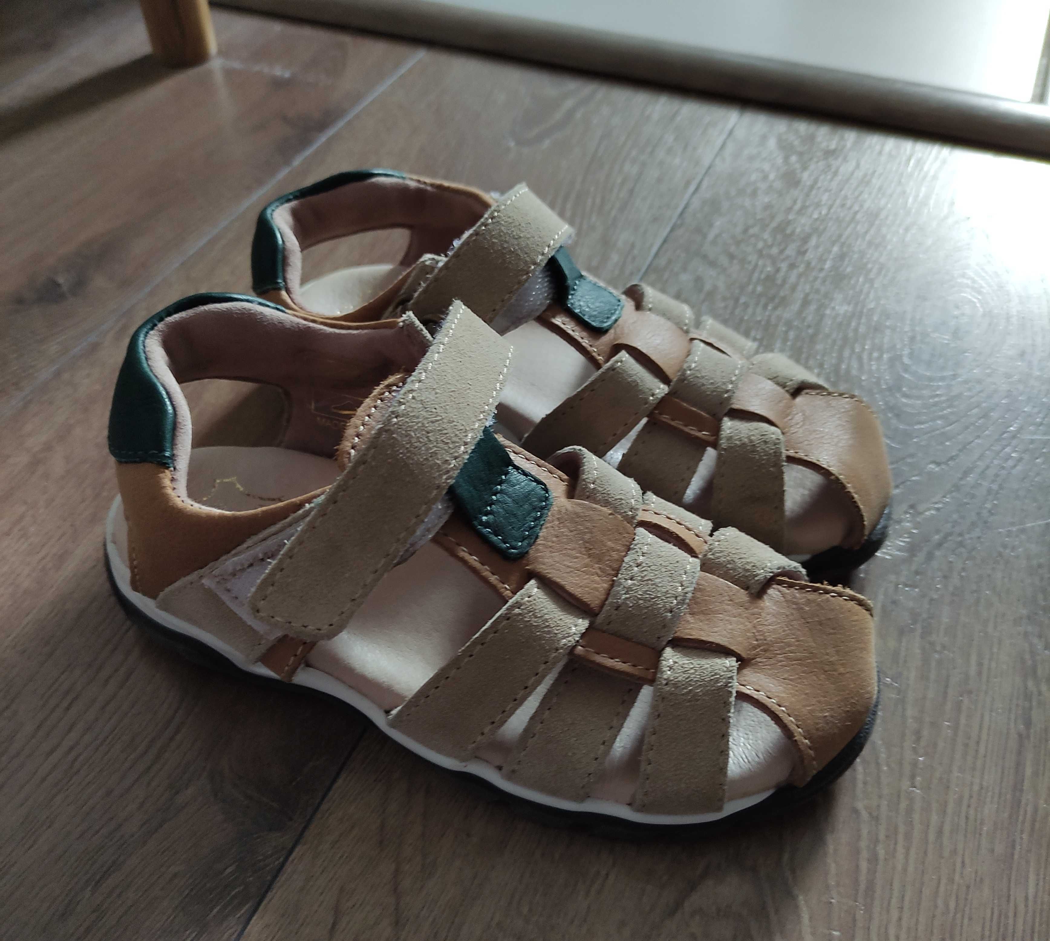 Oferta! Sandale din piele pentru copii copil marime 28 made in Romania