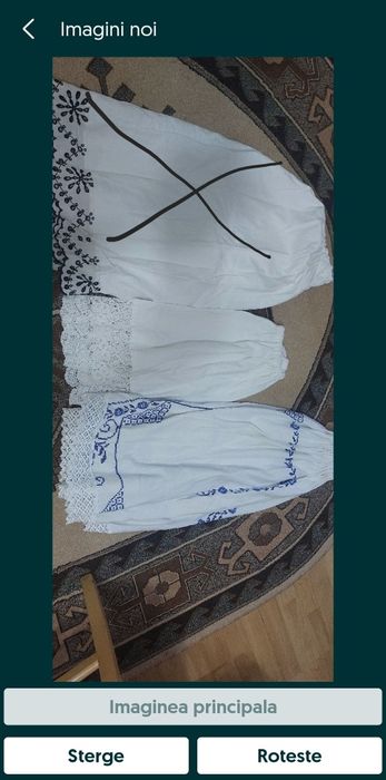 Poale costum popular