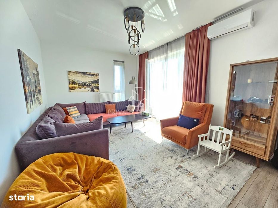 Apartament 3 camere, Mobilat/Utilat +Parcare Subterana, Maurer