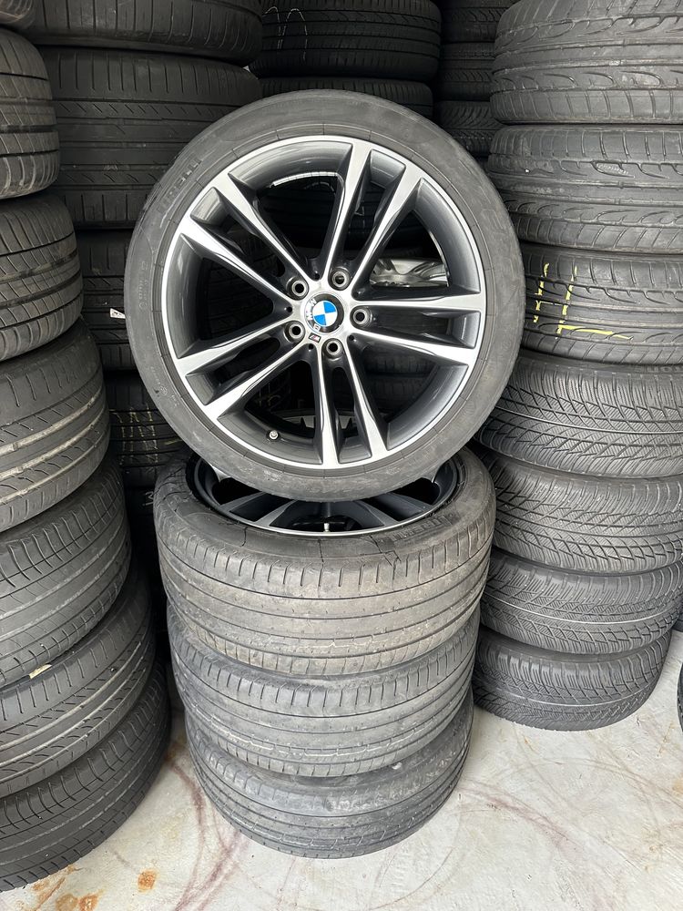 jante bmw f34 f36 f30 f10 5x120 anvelope 225 45 19 cu 255 40 19