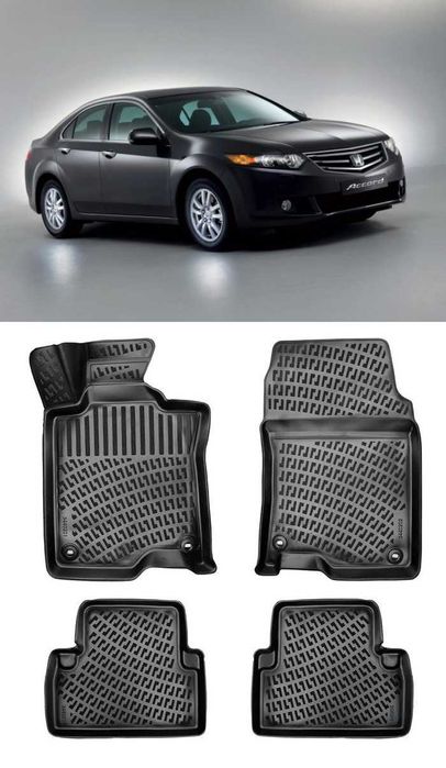 Гумени стелки RizLine съвместими с Honda Accord 2007-2012