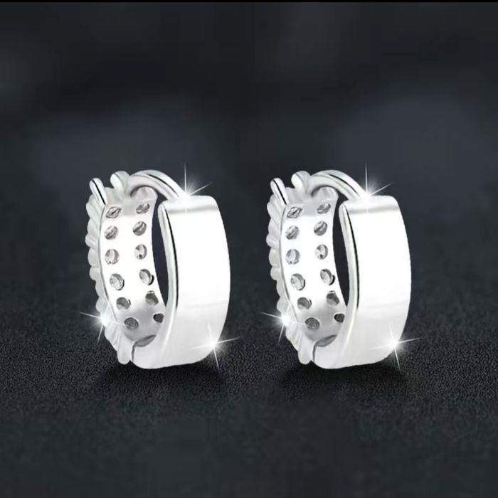 Серги серебро проба 925