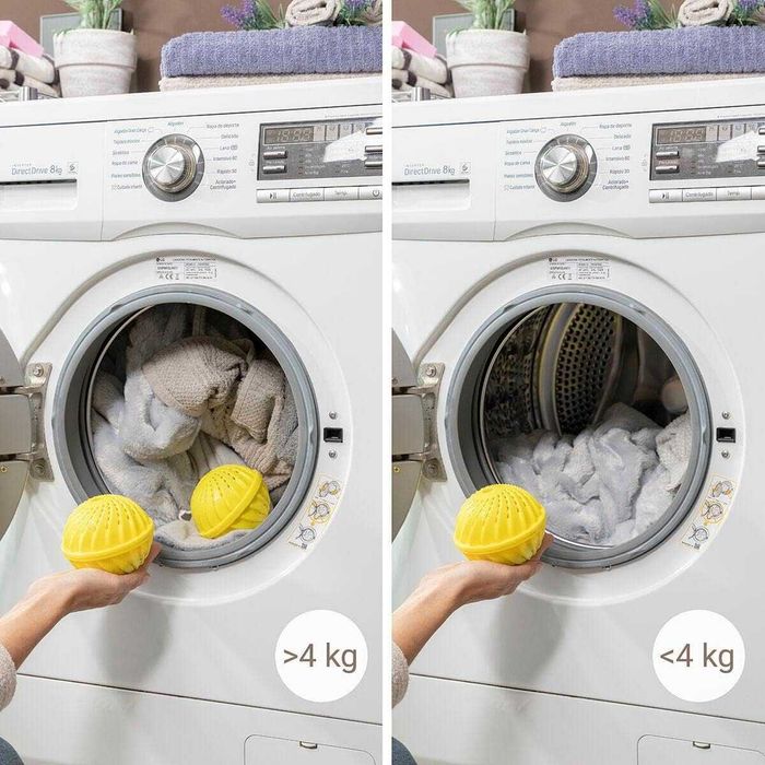Bile ecologice pentru spalare fara detergent, perle ceramice, 2 bucati