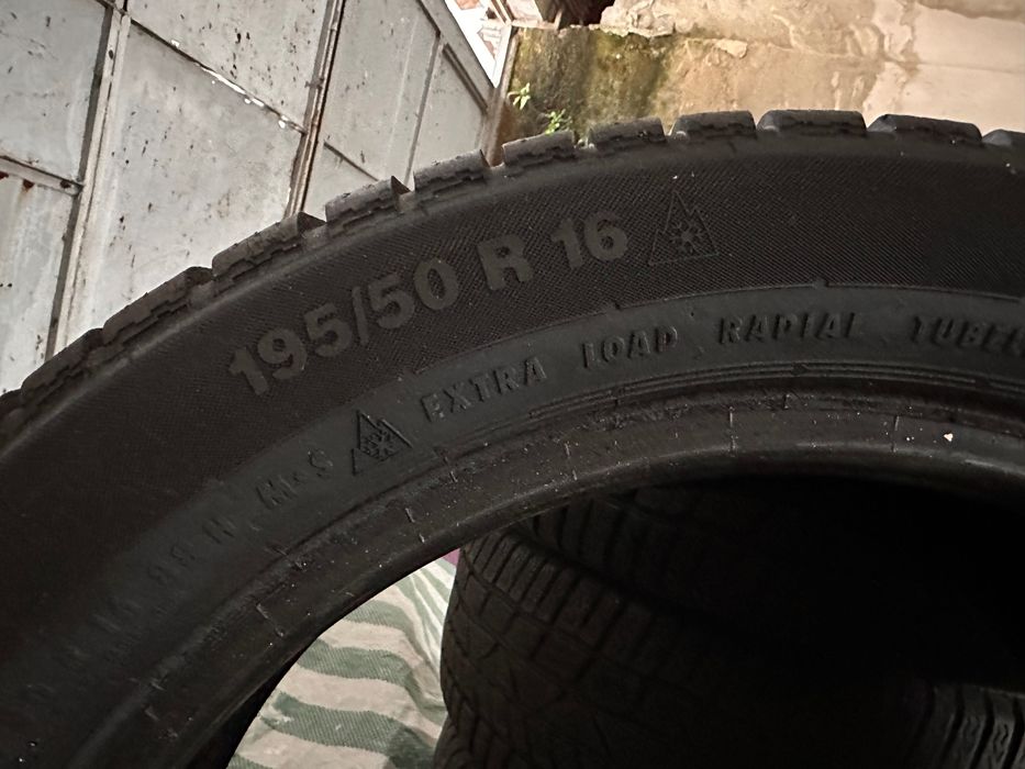 4 ANVELOPE IARNA 195/50/16 stare foarte buna