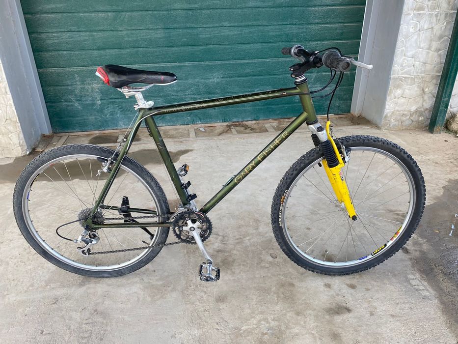 Винтажный горный велосипед