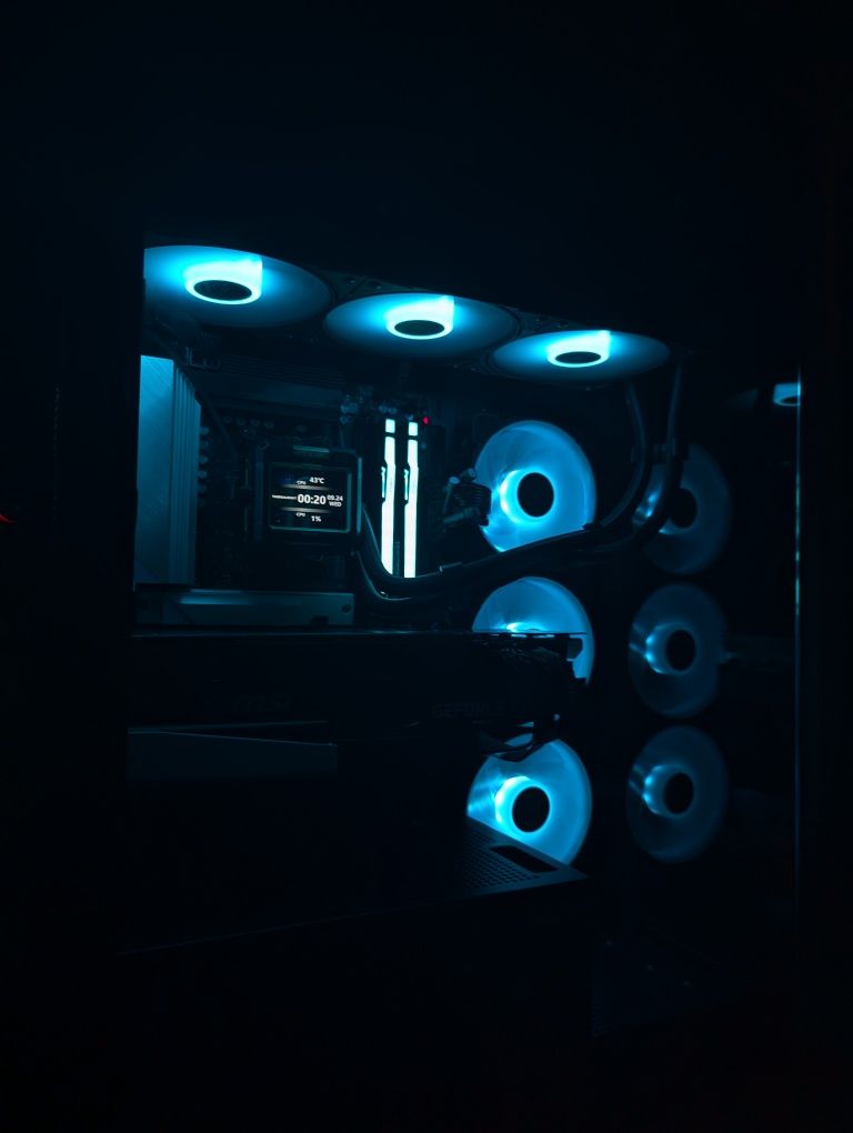 Игровой компьютер. 3080ti, ryzen 5 7600x, 32gb ddr5, ssd m2 на 2tb