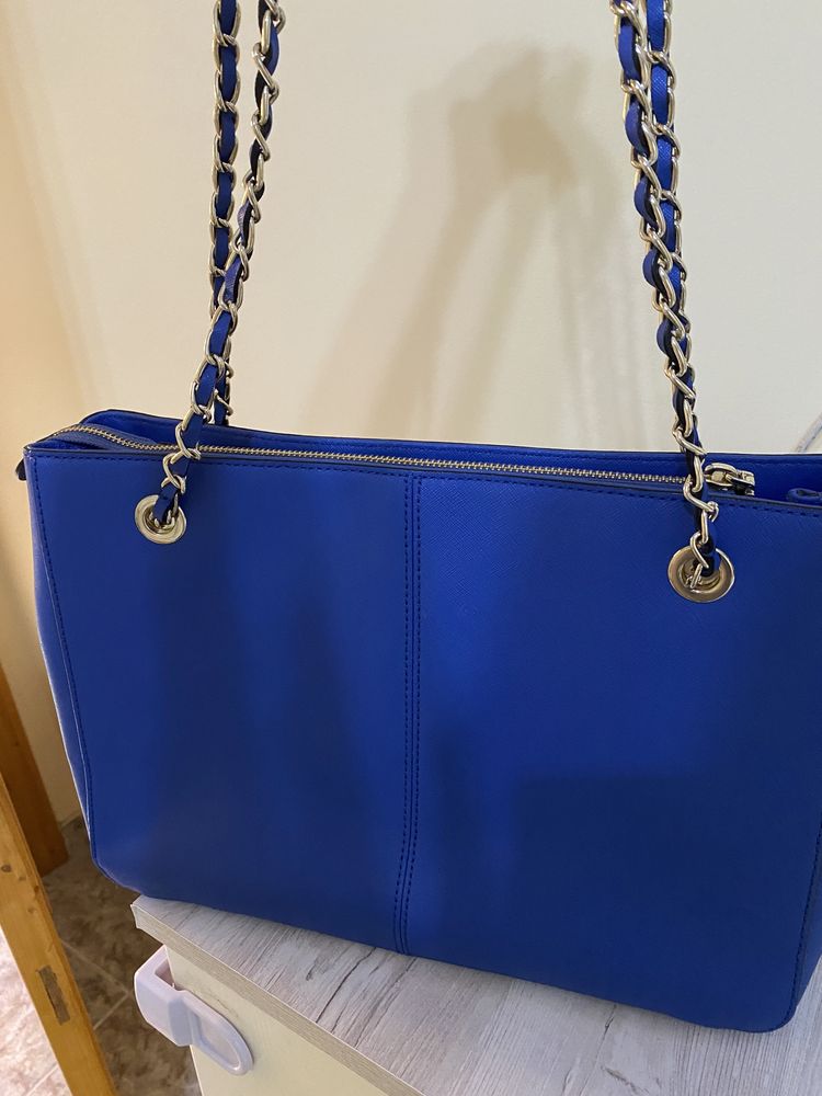 Poseta DKNY albastra