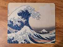 Mouse pad Kanagawa wave