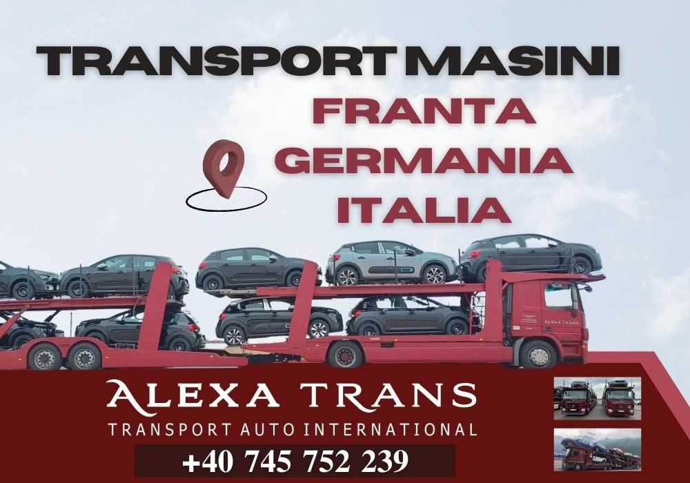 Transport auto din Franta, Germania, Italia spre Romania