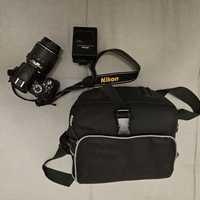 DSLR Nikon D3100 body + obiectiv 18-55mm