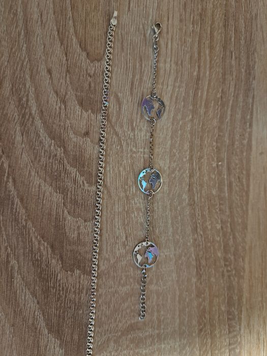 Сребри гривни и синджир S925