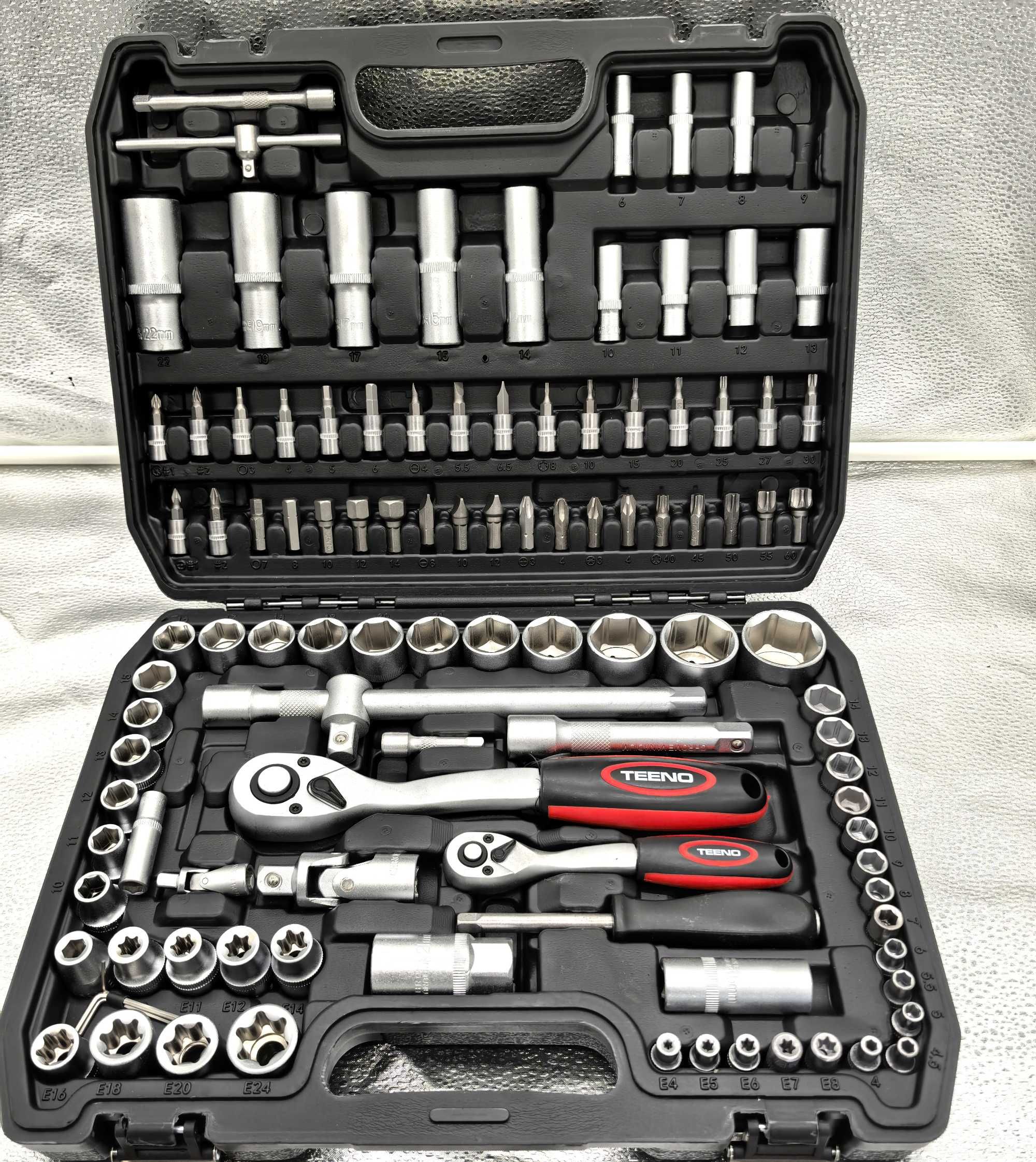 Trusa chei tubulare 108 piese – compacta si practica!