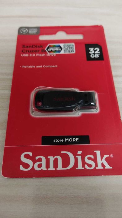 Флеш накопитель San Disk(оригинал)32 гб производства Малайзия