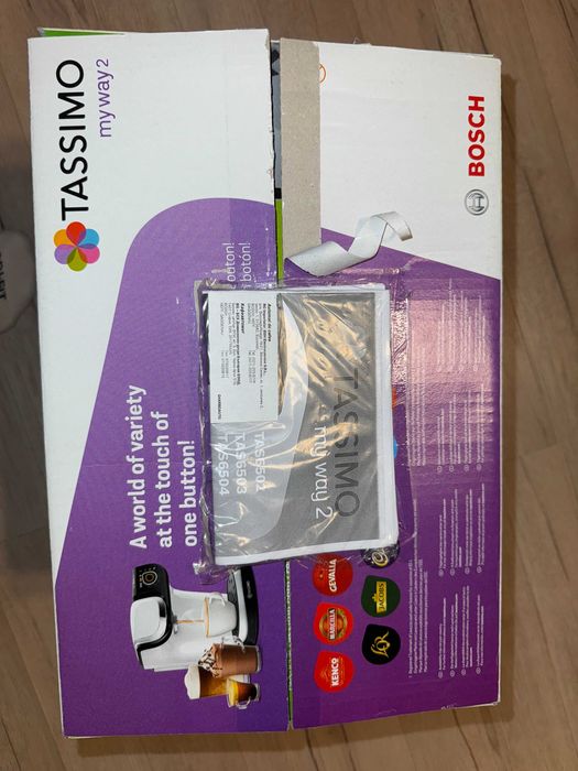 Espressor Bosch Tassimo My Way 2 TAS6502, 1500 W, 1.3 L, 3.3 bar, Alb