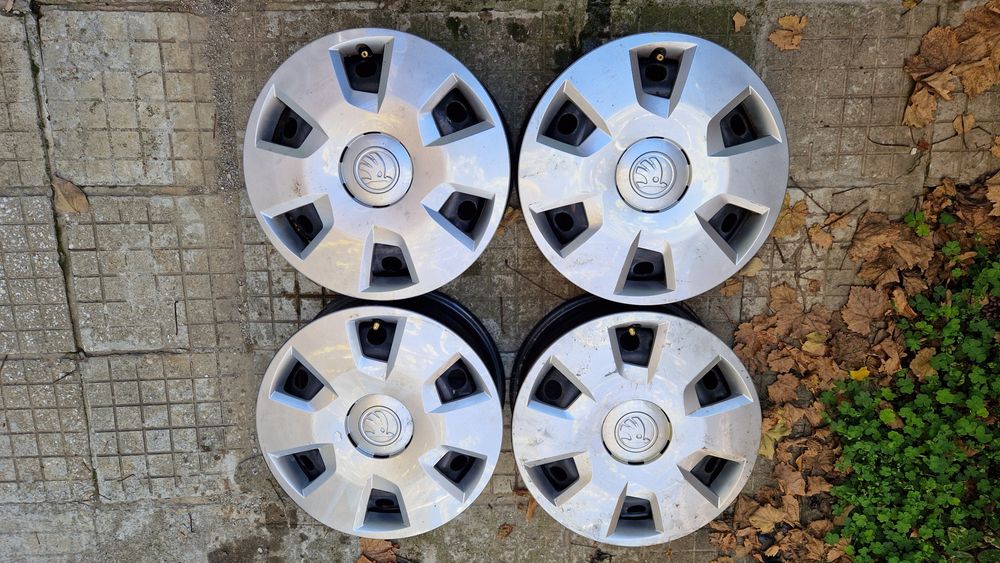 Тасове 15 16 за железни джанти Шкода. tasove Skoda