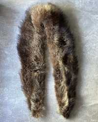 Яка от естествен косъм лисица