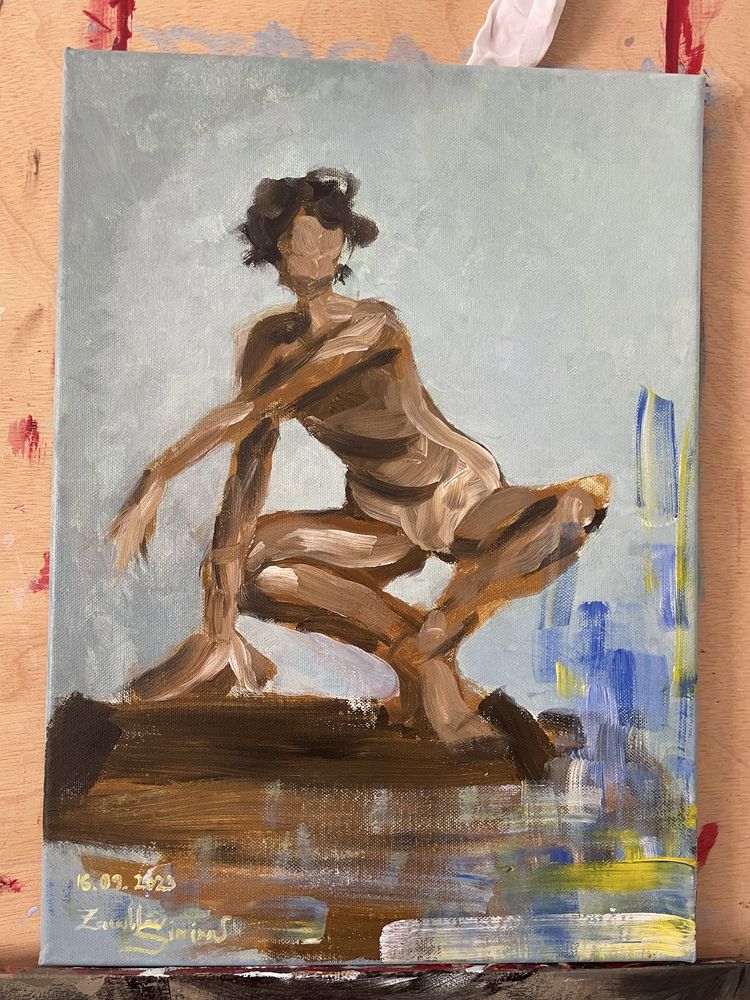 Tablou contemporan abstract