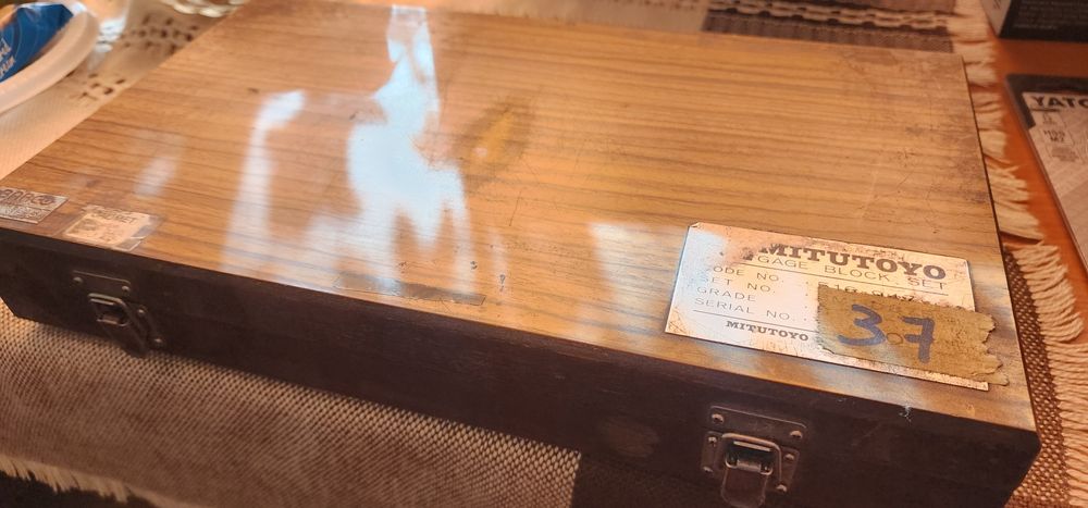 Trusa cale plan parelele Mitutoyo 90 piese