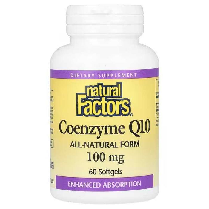 Natural Factors Coenzyme Q10 коэнзим Q10