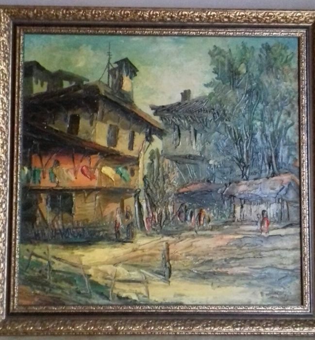 маслена картина  с рамка