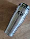 Cana termos THERMOS etans din otel inoxidabil, gri, 470 ml