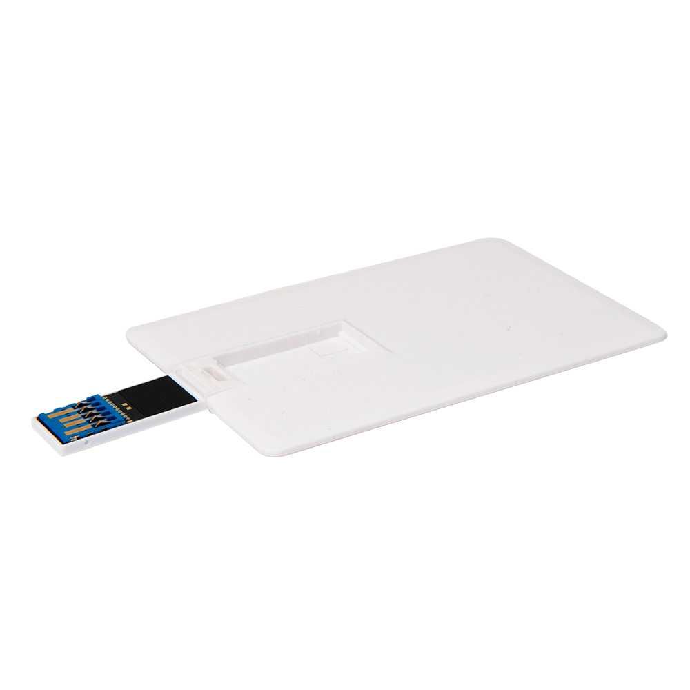 Флешка Визитка Card , 16 ГБ, USB 3.0, белая