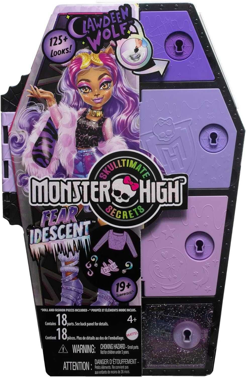 Кукла Monster High Clawdeen Wolf с гардероб с аксесоари Монстър Хай